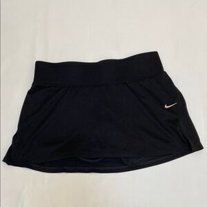 Nike Black Skirt with Pink Logo